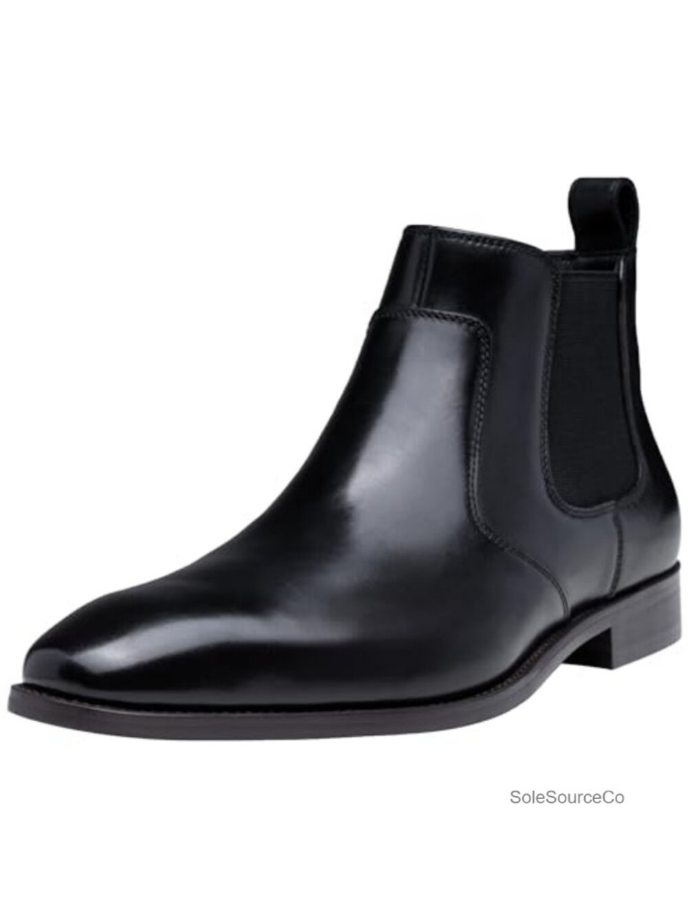 Men's Full-Grain Leather Chelsea Boots Ankle Dress Boots